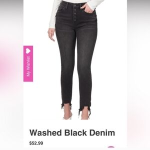 Zenana black skinny jeans